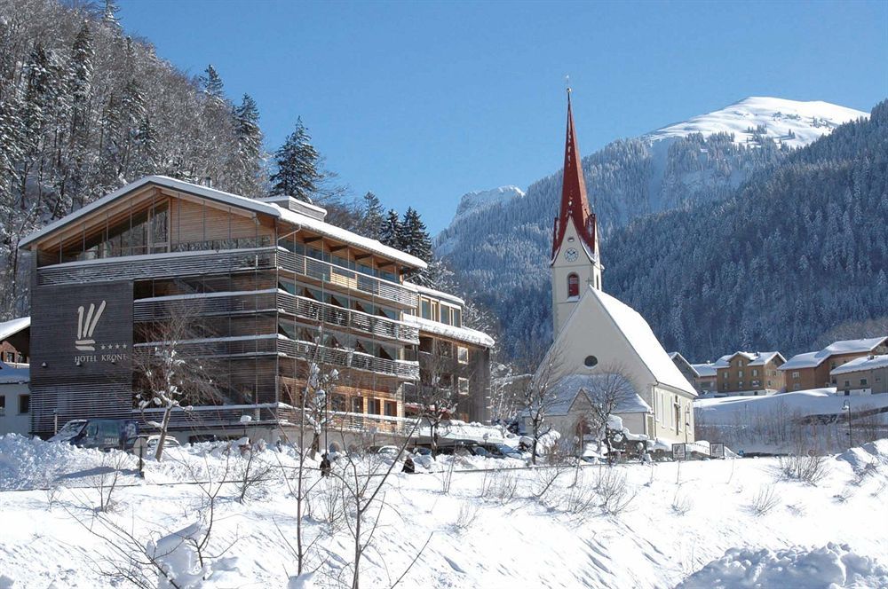 Hotel Krone In Au Au (Vorarlberg) Ngoại thất bức ảnh