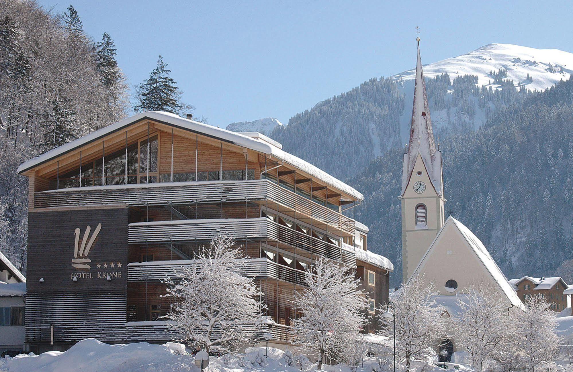 Hotel Krone In Au Au (Vorarlberg) Ngoại thất bức ảnh